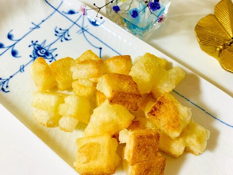 残った切り餅で簡単揚げ餅